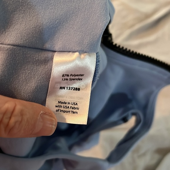 Year of Ours Blue Stretch Lindsey Bra and Shorts Set XS - worn ONCE - clean - Picture 12 of 14